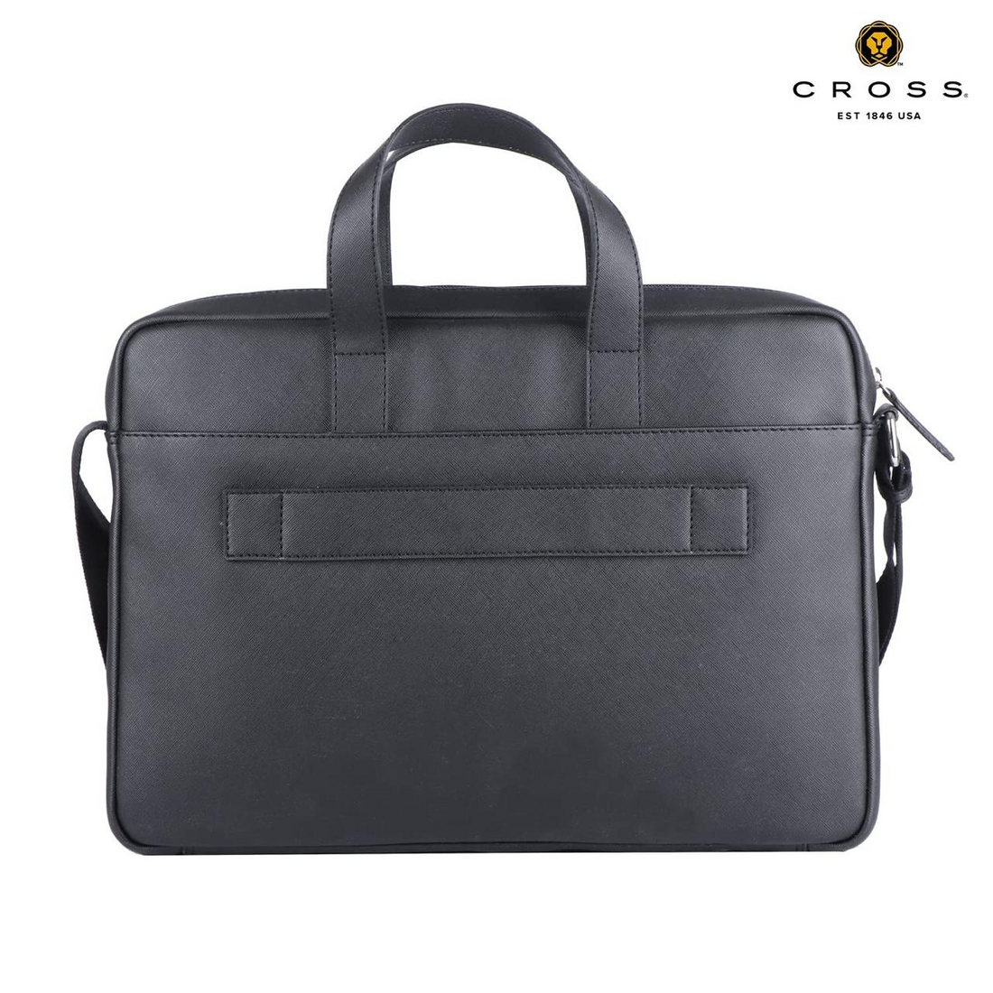Cross Unisex Black Colour Asgard 14" Slim Briefcase
