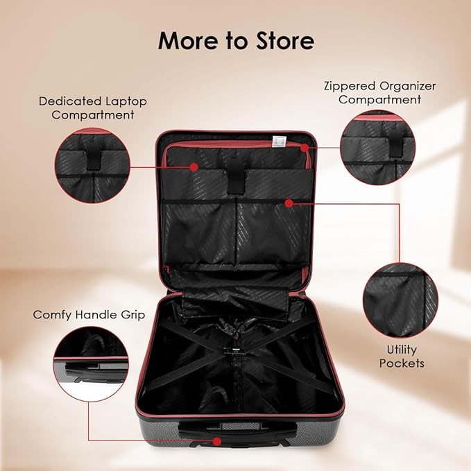 SWISS MILITARY | Lynx Cabin Luggage Bag, Trolley Bag, Suitcase for Travel