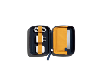 Marshal Mini Tech Kit Organiser - Leatherite - Blue