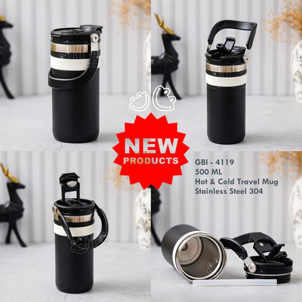 Hot & Cold Travel Mug Stainless Steel