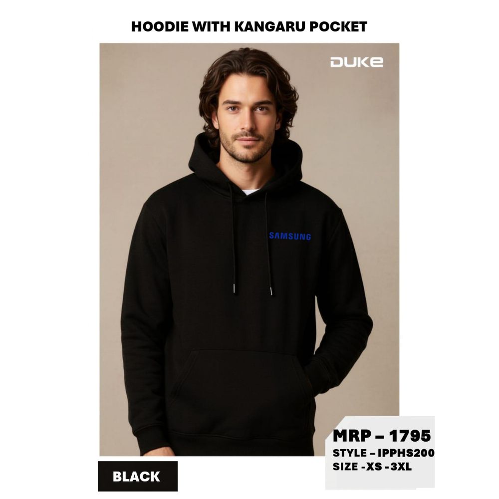 DUKE Hoodie with Kangaroo Pocket